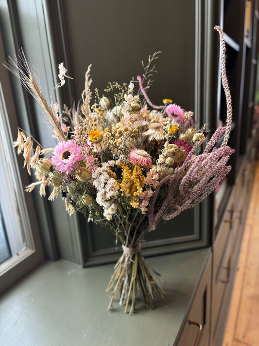 Pink and Yellow Deluxe Spring Bouquet