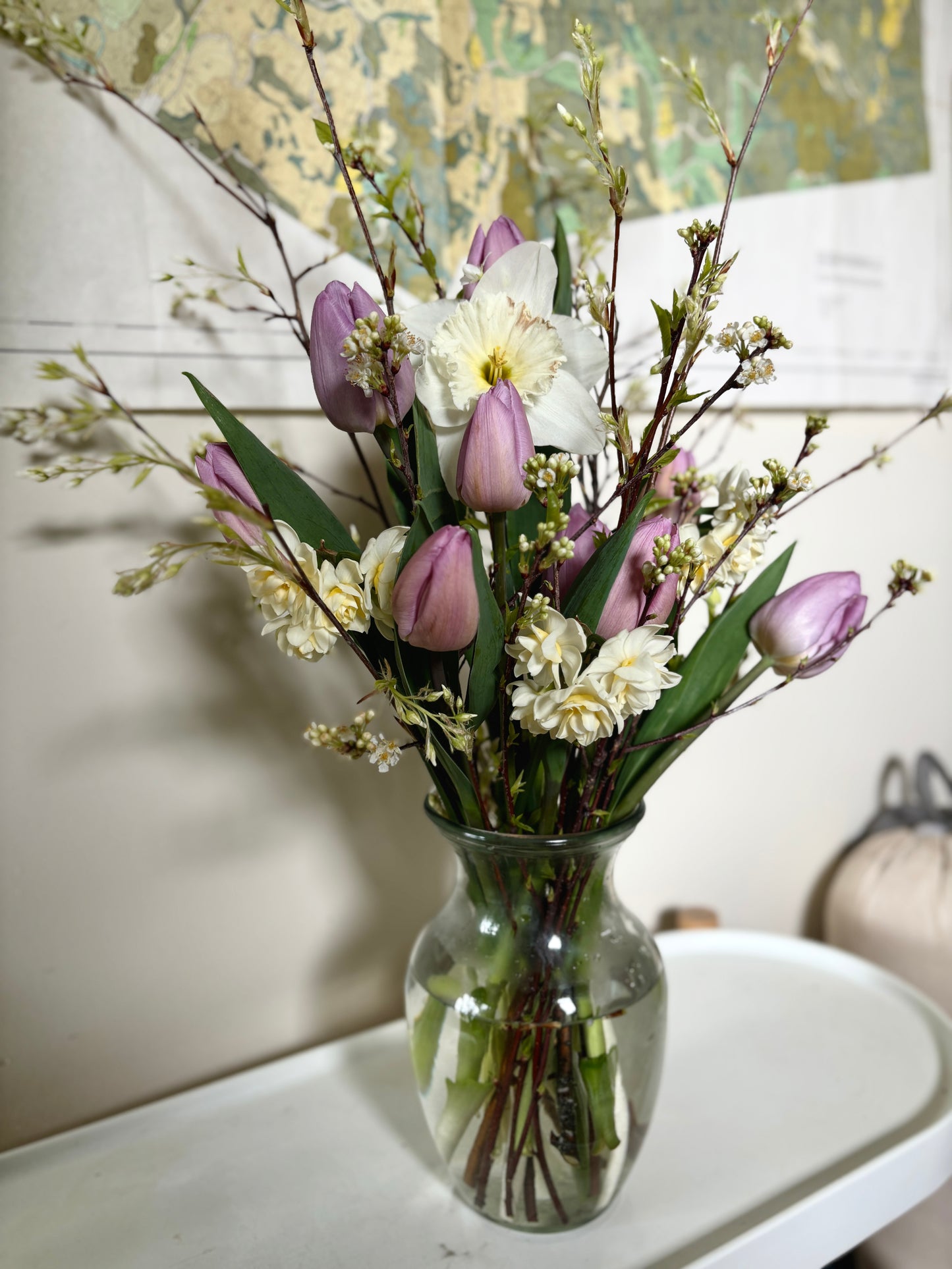Fresh seasonal arrangement